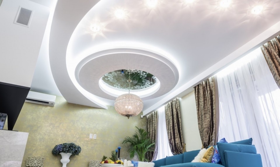 Заказать дизайнерский потолок в г. Славянск-на-Кубани